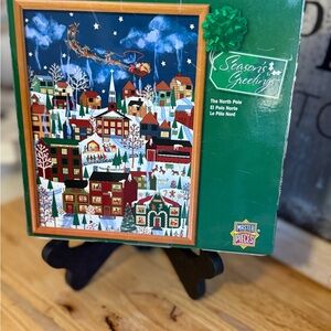 Masterpieces seasons greetings puzzle new - makers seals intact Per pics